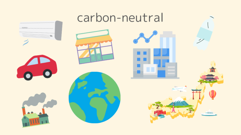 カーボンニュートラルの定義は地球や国、企業や製品など様々な対象があります